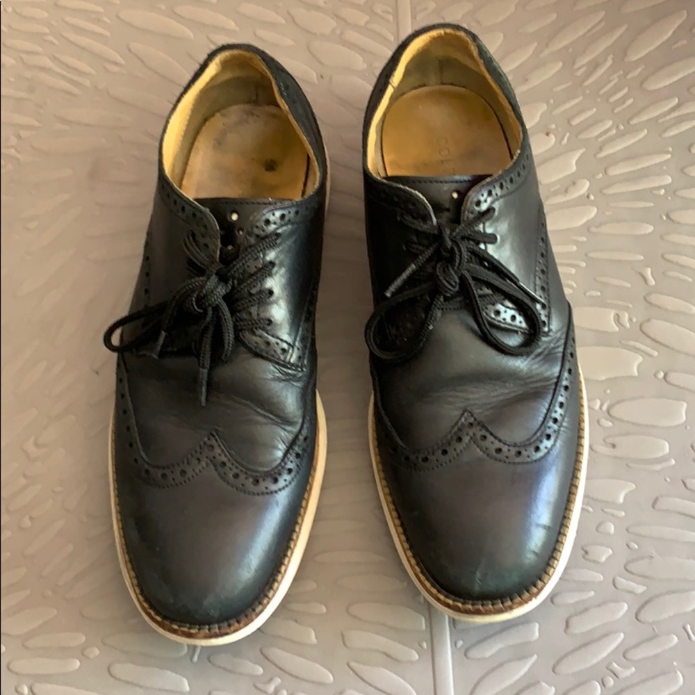 Cole Haan Lunarlon Zero Grand Black Leather